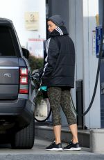 NICOLE MURPHY at a Gas Station in West Hollywood 04/08/2020