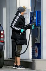 NICOLE MURPHY at a Gas Station in West Hollywood 04/08/2020
