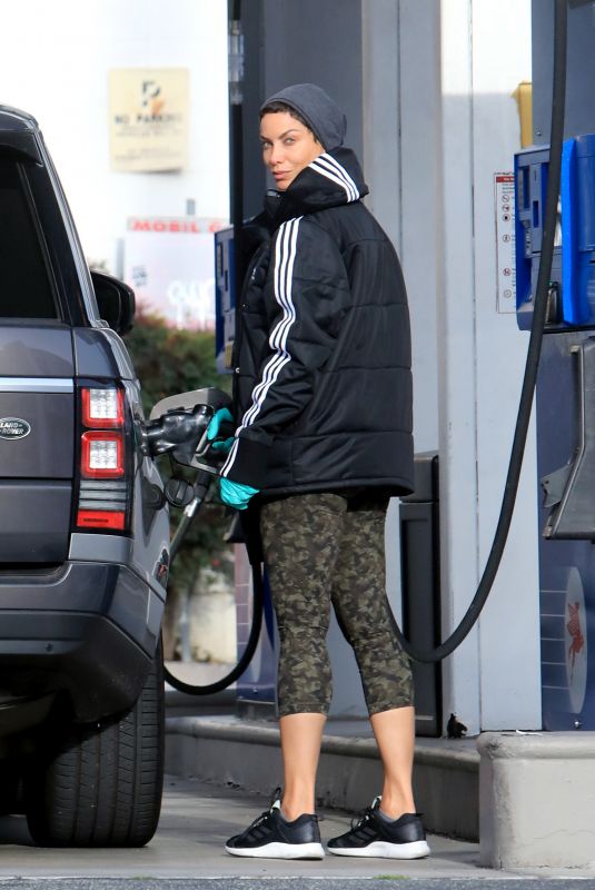 NICOLE MURPHY at a Gas Station in West Hollywood 04/08/2020