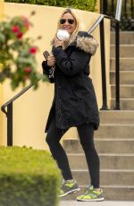 NICOLLETTE SHERIDAN out for Sushi Pickup in Calabasas 04/19/2020