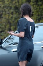 NINA DOBREV Leaves Her Home in West Hollywood 04/17/2020