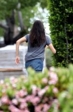NINA DOBREV Moving Some Furniture in Los Angeles 04/07/2020