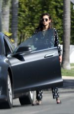 NINA DOBREV Out and About in Los Angeles 04/03/2020