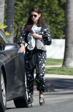 NINA DOBREV Out and About in Los Angeles 04/03/2020
