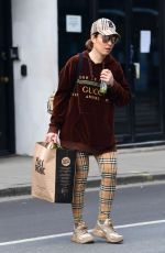 NOOMI RAPACE Out Shopping at Planet Organic in London 04/09/2020