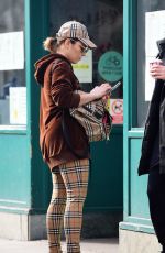 NOOMI RAPACE Out Shopping at Planet Organic in London 04/09/2020