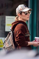 NOOMI RAPACE Out Shopping at Planet Organic in London 04/09/2020