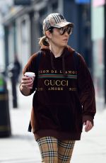 NOOMI RAPACE Out Shopping at Planet Organic in London 04/09/2020