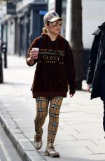 NOOMI RAPACE Out Shopping at Planet Organic in London 04/09/2020