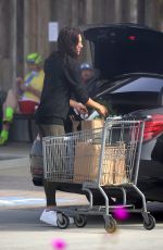 OKSANA RYKOVA and David Charvet Shopping in Malibu 04/26/2020