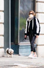 OLIVIA PALERMO Out with Her Dog in New York 04/28/2020