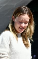 OLIVIA WILDE Makeup-free Out in Silverlake 04/14/2020