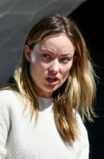 OLIVIA WILDE Makeup-free Out in Silverlake 04/14/2020