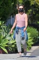 OLIVIA WILDE Out and About in Santa Monica 04/14/2020