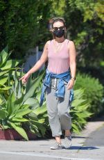 OLIVIA WILDE Out and About in Santa Monica 04/14/2020