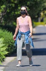 OLIVIA WILDE Out and About in Santa Monica 04/14/2020