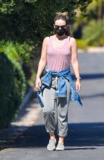 OLIVIA WILDE Out and About in Santa Monica 04/14/2020
