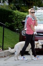 OLIVIA WILDE Out with Her Dog in Los Angeles 04/02/2020