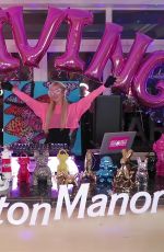 PARIS HILTON Builds Her DJ Set and Performs at Her Home in Los Angeles 04/14/2020