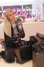 PARIS HILTON Builds Her DJ Set and Performs at Her Home in Los Angeles 04/14/2020