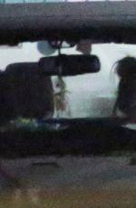 PARIS JACKSON Enjoys a Cigarette in Her Jeep Out in Los Angeles 04/27/2020