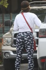 PAULA PATTON Wearing Mask and Gloves at ATM in Malibu 04/16/2020