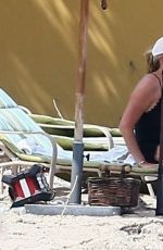 PENNY LANCASTER Out in West Palm Beach 04/09/2020