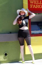 PHOEBE PRICE at ATM in Los Angeles 04/24/2020