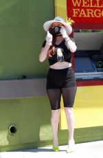 PHOEBE PRICE at ATM in Los Angeles 04/24/2020