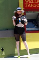 PHOEBE PRICE at ATM in Los Angeles 04/24/2020