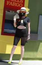 PHOEBE PRICE at ATM in Los Angeles 04/24/2020