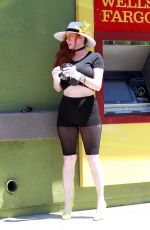 PHOEBE PRICE at ATM in Los Angeles 04/24/2020