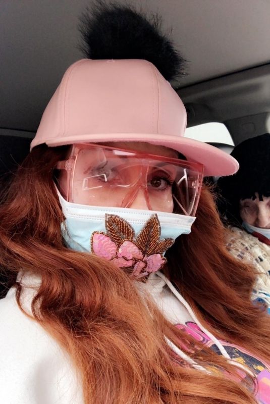 PHOEBE PRICE Waring New Custom Made Mask 04/06/2020