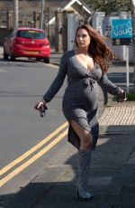 Pregnant CHLOE GOODMAN Heading to Her Final Hospital Check-up 04/22/2020