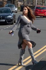Pregnant CHLOE GOODMAN Heading to Her Final Hospital Check-up 04/22/2020