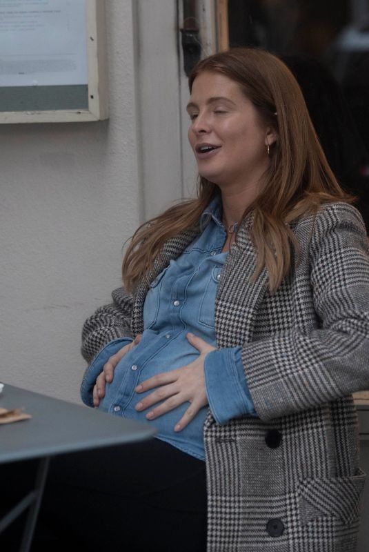 Pregnant MILLIE MACKINTOSH Out in London 03/18/2020