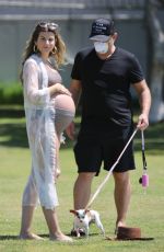 Pregnant RACHEL MCCORD in Bikini Out in Los Angeles 04/232/2020