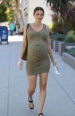 Pregnant RACHEL MCCORD Out in Los Angeles 04/29/2020