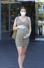 Pregnant RACHEL MCCORD Out in Los Angeles 04/29/2020