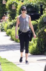 Pregnant STACY KEIBLER Out and About in Beverly Hills 04/02/2020