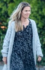 RACHAEL TAYLOR Out with Her Dog in Los Angeles 04/15/2020