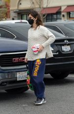 RANEY QUALLEY Wearing a Mask at Vons Market in Los Angeles 04/10/2020