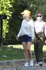 REESE WITHERSPOON and AVA PHILLIPPE Wearin Masks Out in Brentwood 04/19/2020