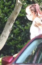 REESE WITHERSPOON and AVA PHILLIPPE Wearin Masks Out in Brentwood 04/19/2020