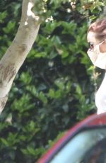 REESE WITHERSPOON and AVA PHILLIPPE Wearin Masks Out in Brentwood 04/19/2020