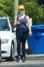 REESE WITHERSPOON Out Jogging in Brentwood 03/31/2020