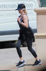 REESE WITHERSPOON Out Jogging in Brentwood 04/02/2020