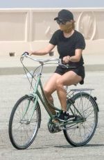 REESE WITHERSPOON Out Riding Bike in Malibu 04/25/2020