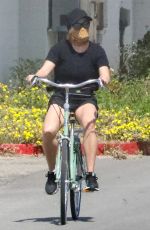 REESE WITHERSPOON Out Riding Bike in Malibu 04/25/2020