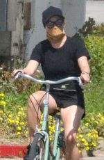 REESE WITHERSPOON Out Riding Bike in Malibu 04/25/2020